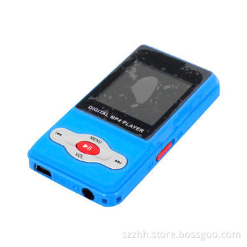 MP4 Player with MicroSD Card Slot, 1.5-inch TFT Display, Speaker, FM Radio and Recording Functions